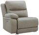 Signature Design by Ashley® Brannigan 7-Piece Pebble Power Reclining Curved Sectional with Storage Consoles-2
