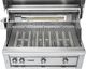 LYNX® Professional 36" 3-Burner California Poppy Built-In Liquid Propane Grill with Rotisserie-3