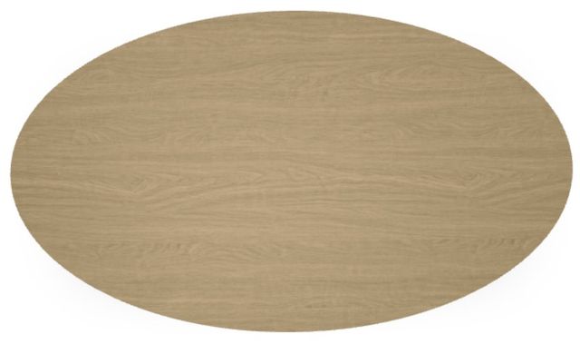 Amisco Customizable Gemma Thermo Fused Laminate 84'' Bar Height Oval Table-2