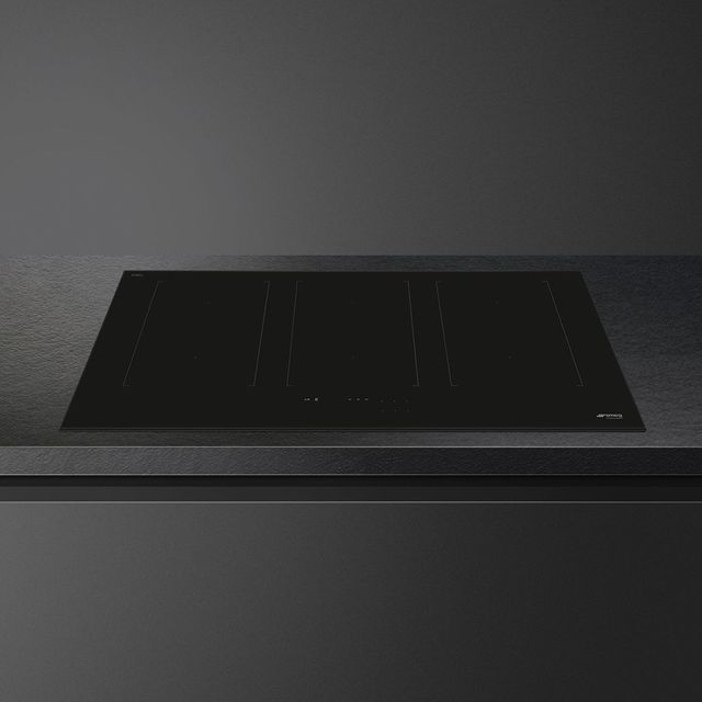 Smeg 36" Black Induction Cooktop-1