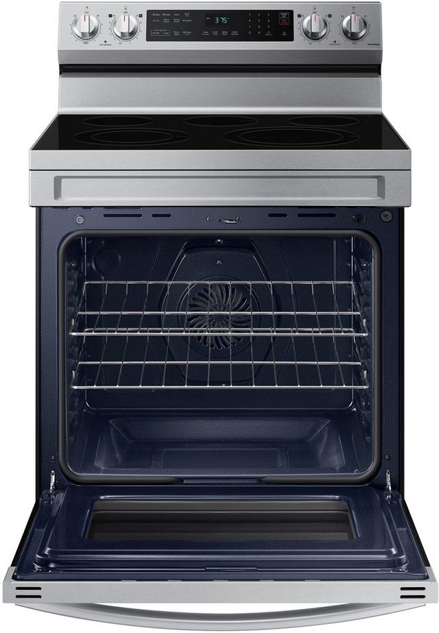 Samsung 30" Fingerprint Resistant Stainless Steel Freestanding Electric Range-1