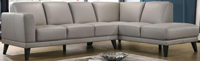 New Classic® Home Furnishings Altamura Mist Gray Right Arm Facing Two Seat Sofa-0