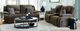 American Wholesale Furniture Sunland Cinnamon Power Reclining Chair and a Half with Power Headrest and Lumbar-1