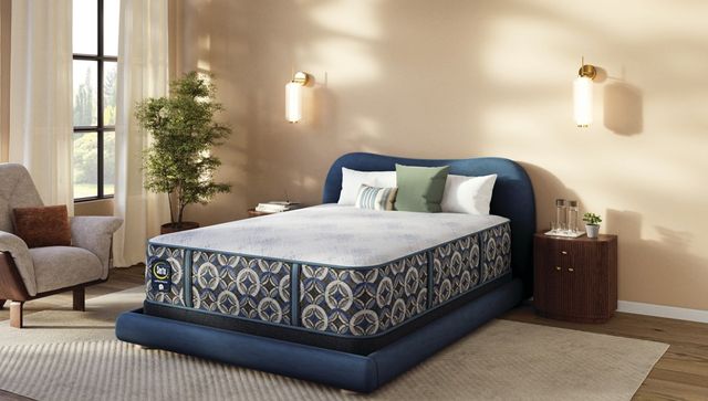 Serta® Cascade Bluff 14.5" Hybrid Plush Tight Top Twin XL Mattress-1