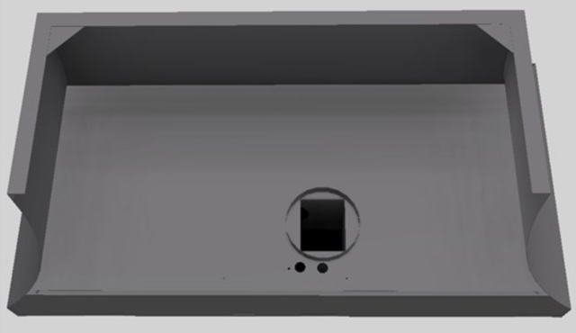 Vent-A-Hood® Designer Series 48" Gunsmoke Wall Mounted Range Hood-2