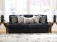 Benchcraft® Whitmore Manor Black Pearl Sofa-1