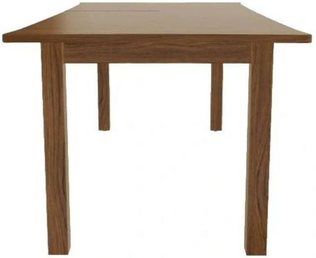 Mavin Customizable 60" Concave Extendable Dining Table with 12" Leaf-2