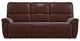 La-Z-Boy® Norris Chestnut Leather Power Reclining Sofa with Headrest-1