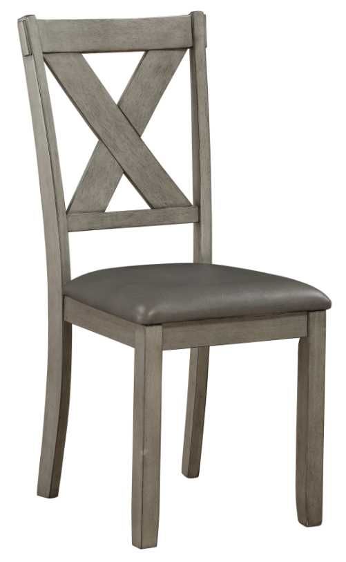 Homelegance® Holders 6-Piece Gray Dining Table Set-2