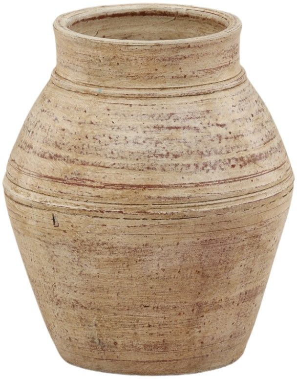 Dovetail Furniture Keegan Antique White Vase-0