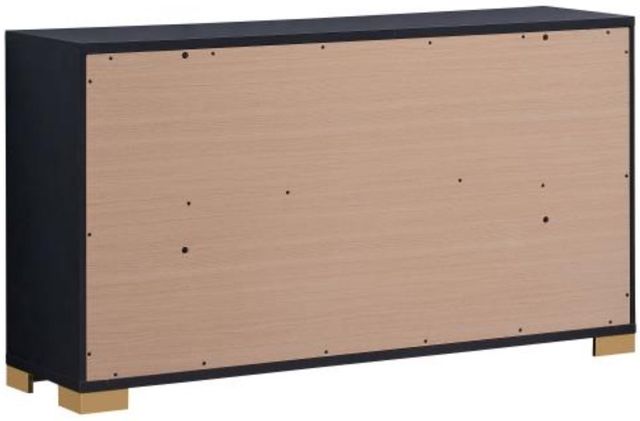 Coaster® Marceline Black/Gold Dresser-2