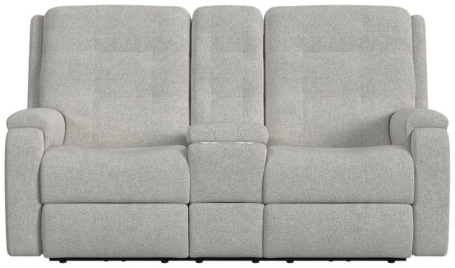 Flexsteel® Customizable Arlo Manual Reclining Loveseat with Console-2