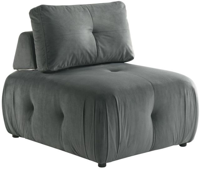 Elements International Nahla Light Gray Modular Chair-0