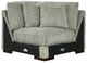 Signature Design by Ashley® Lindyn 4-Piece Fog Left-Arm Facing Sectional and Chaise-2