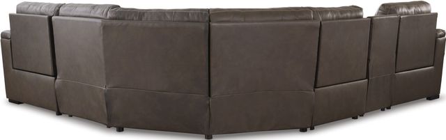 Signature Design by Ashley® Salvatore 6-Piece Chocolate Power Reclining Sectional-1