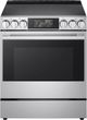 LG SIGNATURE Iconic Collection 30" PrintProof™ Stainless Steel Smart Induction Slide-In Range with AI Gourmet Camera-0