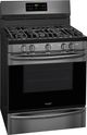 Frigidaire Gallery® 29.88" Black Stainless Steel Free Standing Gas Range-3