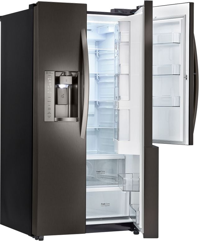LG 26.1 Cu. Ft. Black Stainless Steel Side-By-Side Refrigerator-4