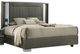 Furniture of America® Leyland Dark Gray Queen Bed-0
