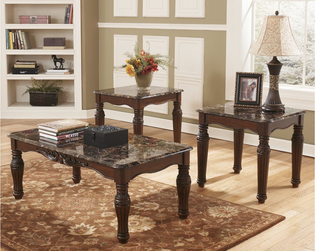 Signature Design by Ashley North Shore 3-Piece Occasional Table Set - Thumbnail 5