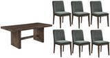 Dark Walnut-Forest Green