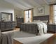 Magnussen Home® Calistoga 3-Piece Weathered Charcoal King Panel Bedroom Set-1