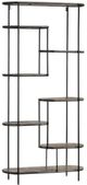 Crestview Collection Black/Gray Etagere-0
