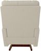 La-Z-Boy® Norton Oyster Leather Power Rocking Recliner with Headrest and Lumbar-4