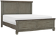 Homelegance® Weaver Antique Gray/Coffee Queen Panel Bed-0