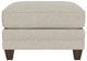 Flexsteel® Lennox Silver Driftwood Ottoman-1