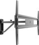 Kanto Telescoping Black Corner TV Mount-1