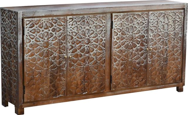 Jaipur Furniture Textured Profiles Treece Brown Sideboard-0