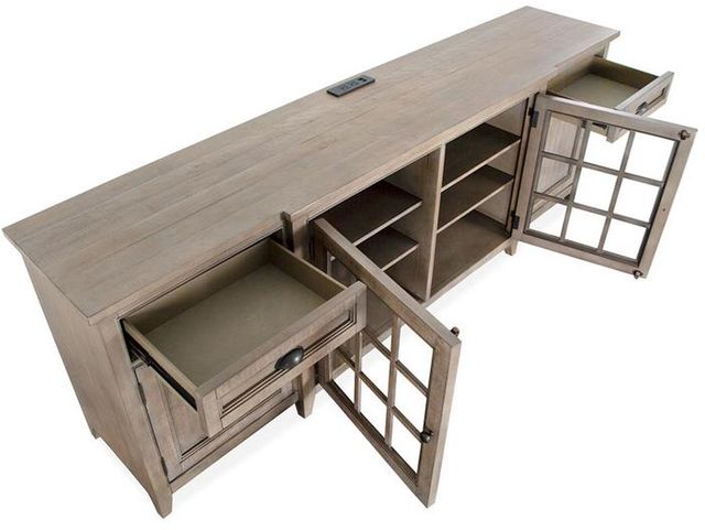 Magnussen Home® Paxton Place Dovetail Grey 90" Console-2