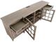 Magnussen Home® Paxton Place Dovetail Grey 90" Console-2