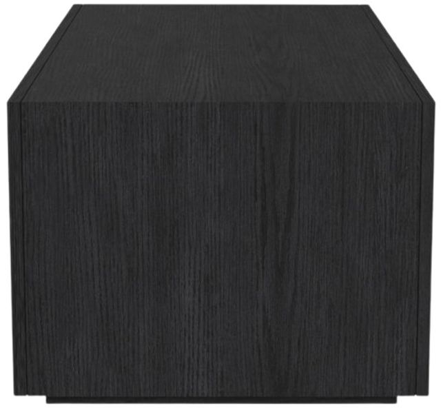 Flexsteel® Waterfall Black Coffee Table with Casters-2