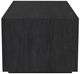 Flexsteel® Waterfall Black Coffee Table with Casters-2