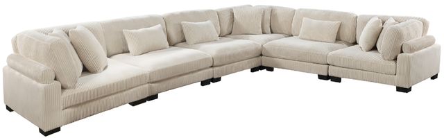 Homelegance® Traverse 6-Piece Beige Modular Sectional-0