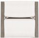 Bernhardt Leilani Bernhardt Exteriors Weathered Teak/White Fabric/Wooden Outdoor Swivel Chair-3