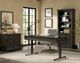 Martin Furniture Kingston Dark Chocolate Adjustable Height Standing Desk-4