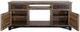 International Furniture Direct Loft Brown Brown/Gray/Matte Black Fireplace TV Stand-2