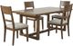 Liberty Furniture Harmony 5-Piece Brownstone/Oatmeal Dining Set-0