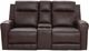 Cheers by Man Wah Cowboy Brown Power Reclining Loveseat-1