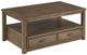 England Furniture Costa Way Deep Brown Rectangular Cocktail Table-0