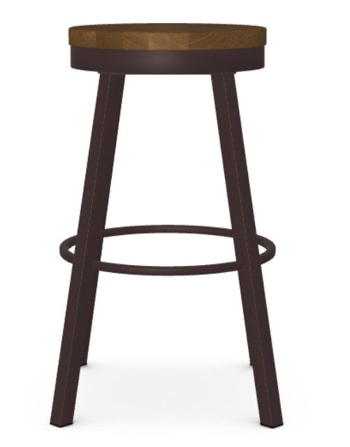 Amisco Customizable Connor Swivel Bar Stool-1