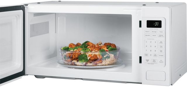 GE Profile™ 1.1 Cu. Ft. White Countertop Microwave-2
