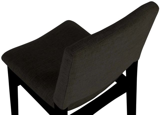 Transformer Table Transformer Onyx/Smoked Hickory Dark Gray Stackable Dining Chair-4