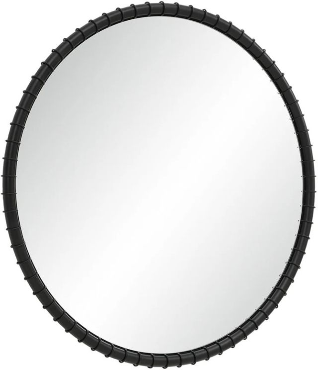 Renwil® Timo Matte Black Accent Mirror-2