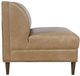 Jofran Inc. Ruston Buff Banquette One Seater-2