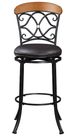 Homelegance® Benson Black Pub Swivel Chair-2