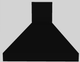 Vent-A-Hood® 36" Black Euro-Style Wall Mounted Range Hood-0